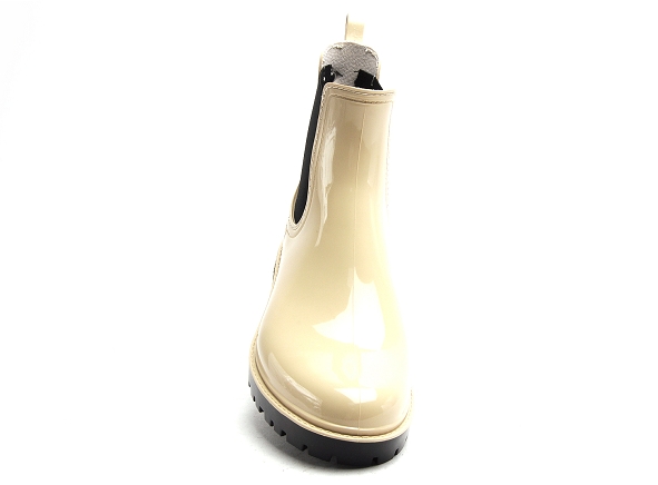Verbenas boots bottine plates femme gaudi brillo beige