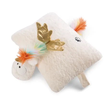 NICI Kuscheltierkissen Einhorn Rainbow Yang 40x30cm