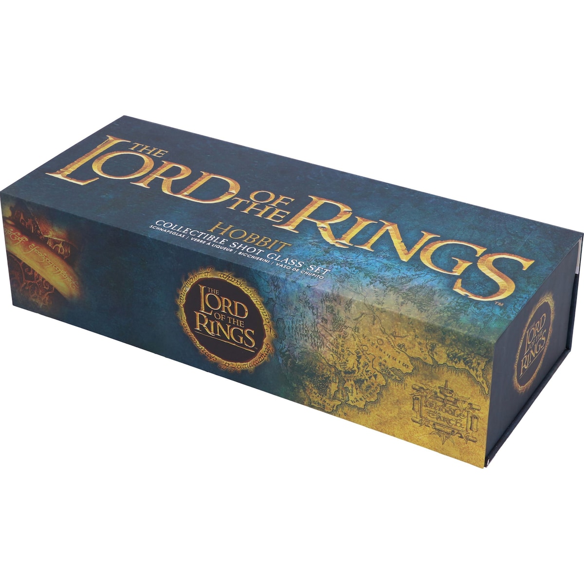 Nemesis Now Lord of the Rings shotglass (Sam, Frodo, Pippin, Merry)
