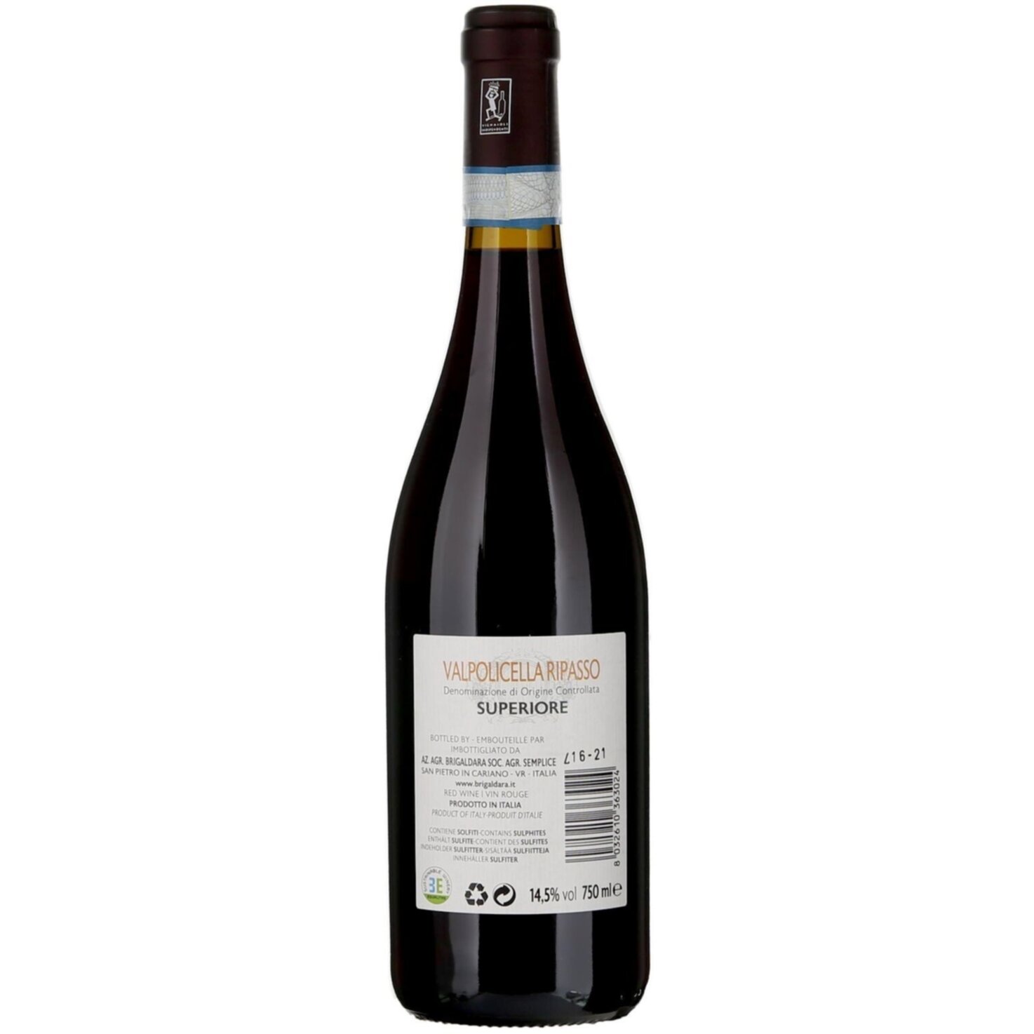 Ripasso della Valpolicella DOC Superiore Brigaldara -75cl