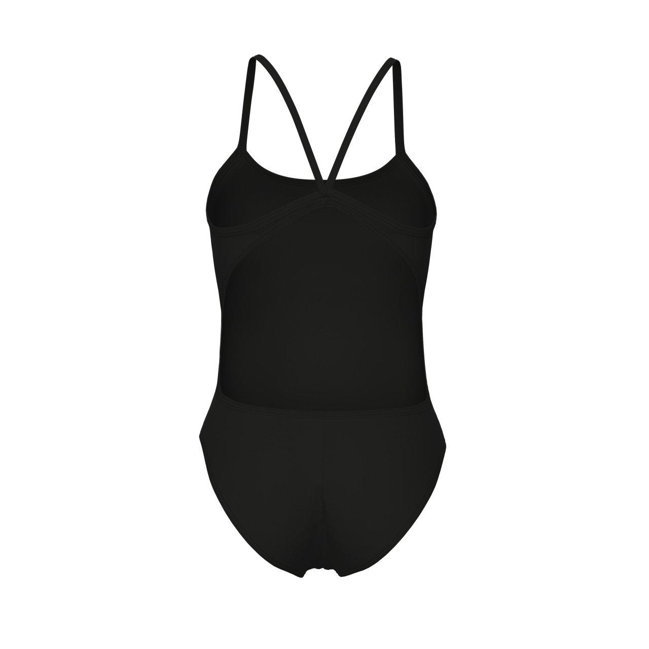 Arena Womens Swimsuit Lace Back Solid