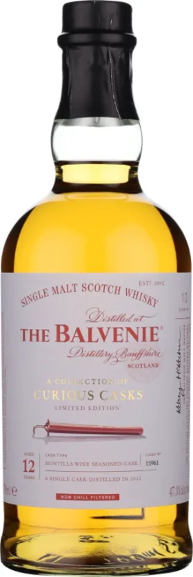 BALVENIE 12 YEARS A COLLECTION OF CURIOUS CASKS 70CL