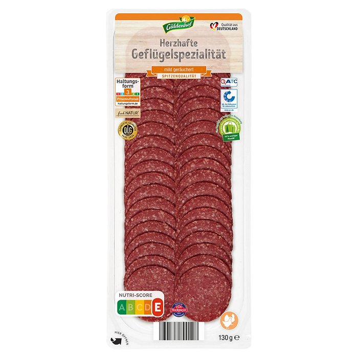 GÜLDENHOF Geflügelsalami 130 g