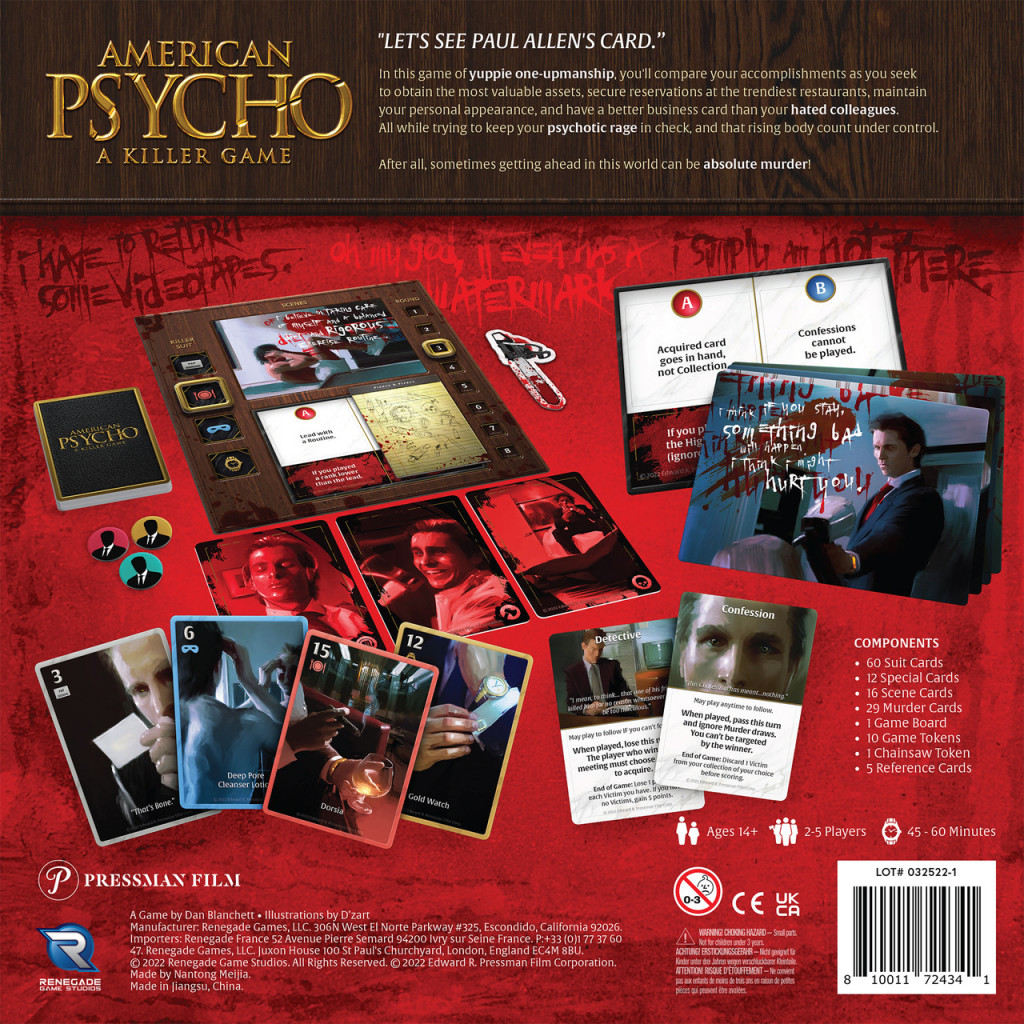 American Psycho : A Killer Game