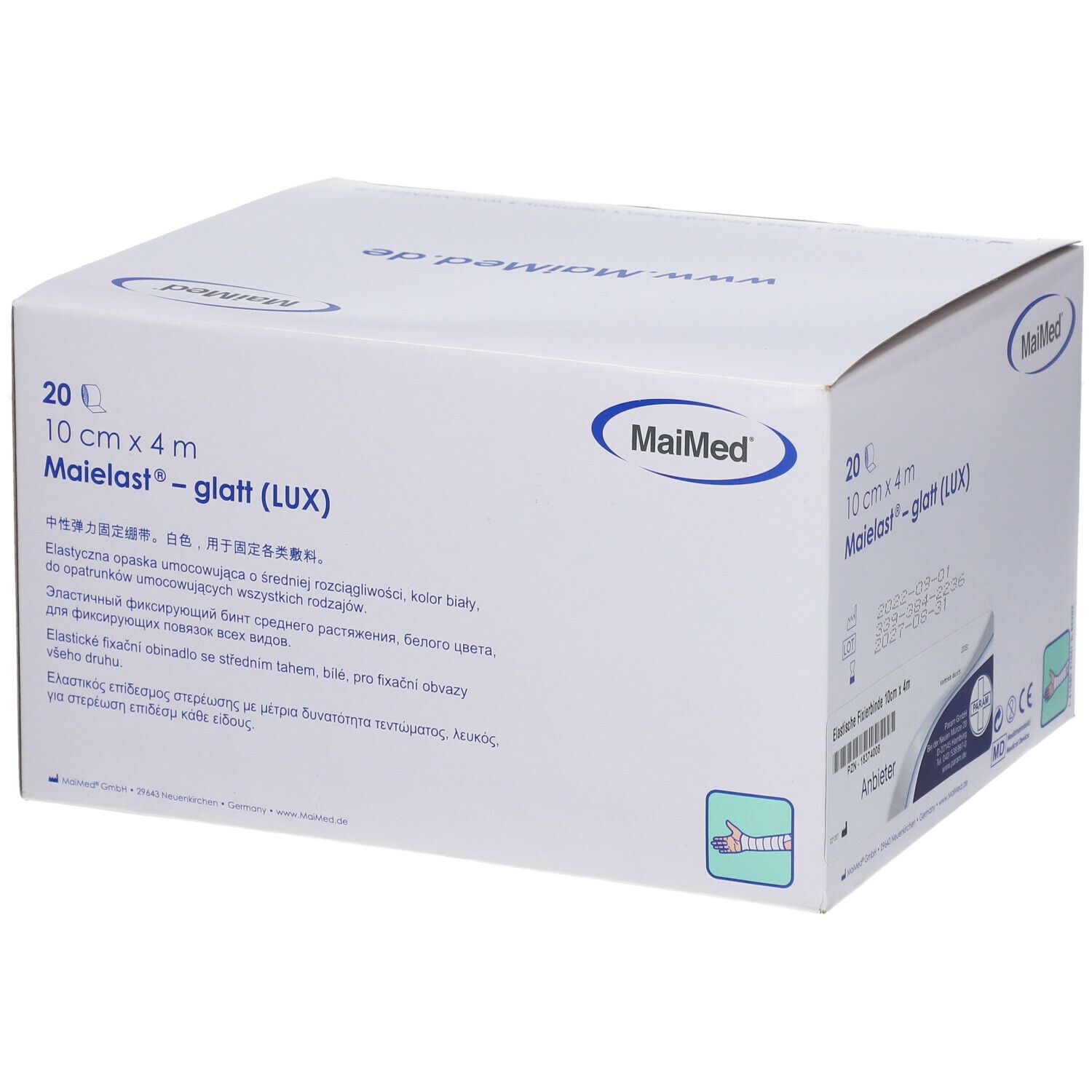 Maielast® Fixierbinden glatt 10 cm x 4 m
