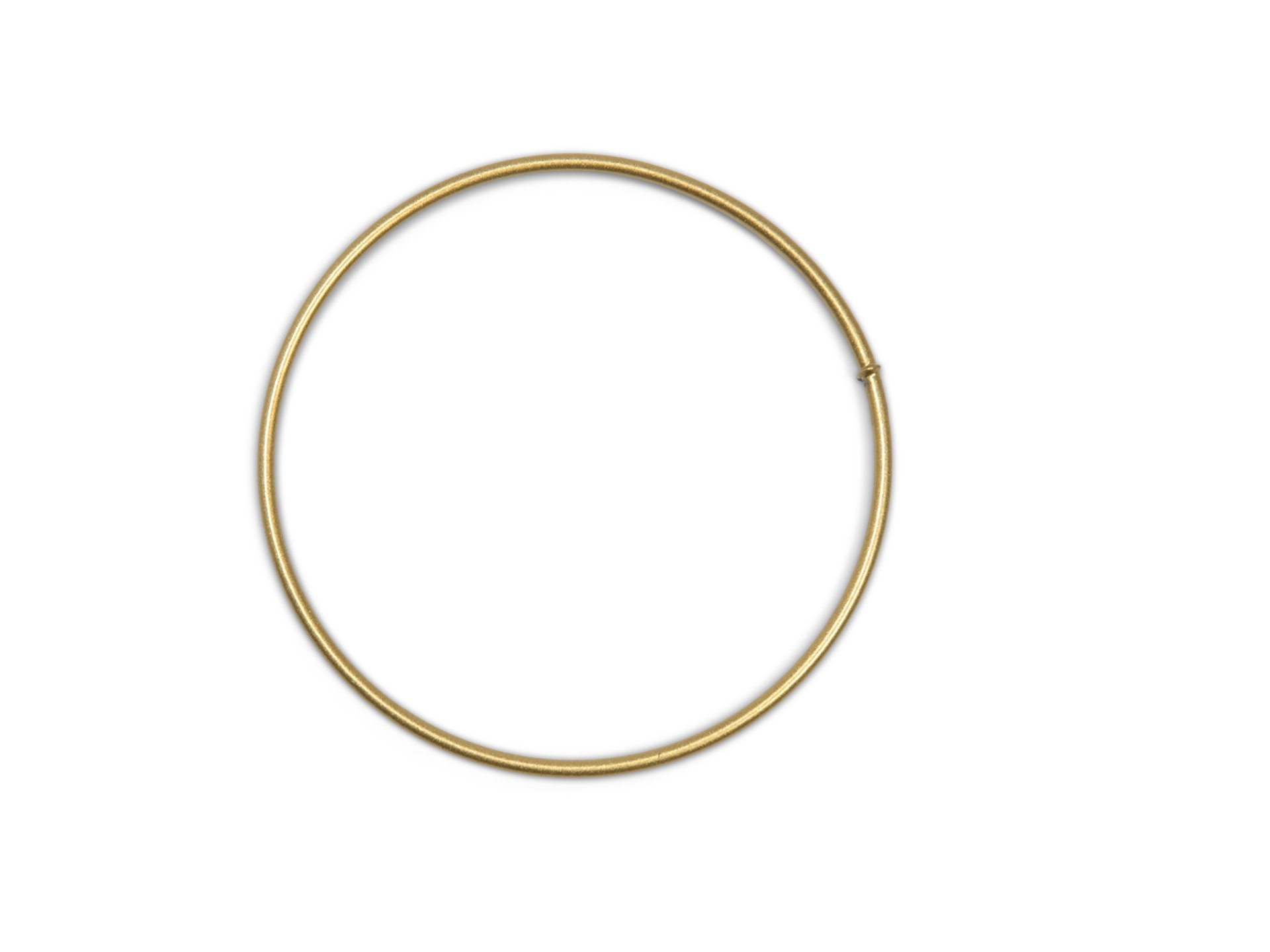 Metallring beschichtet, gold matt