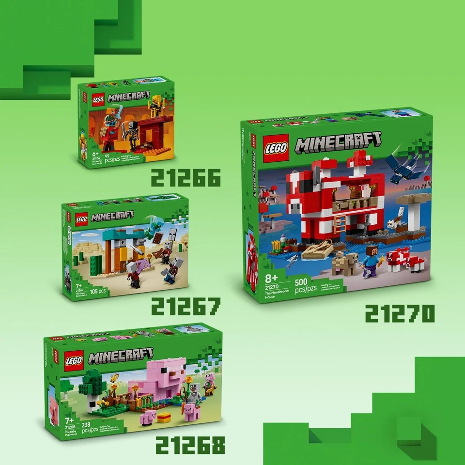 LEGO - Minecraft - Bæltedyrs-mineekspeditionen (21269)