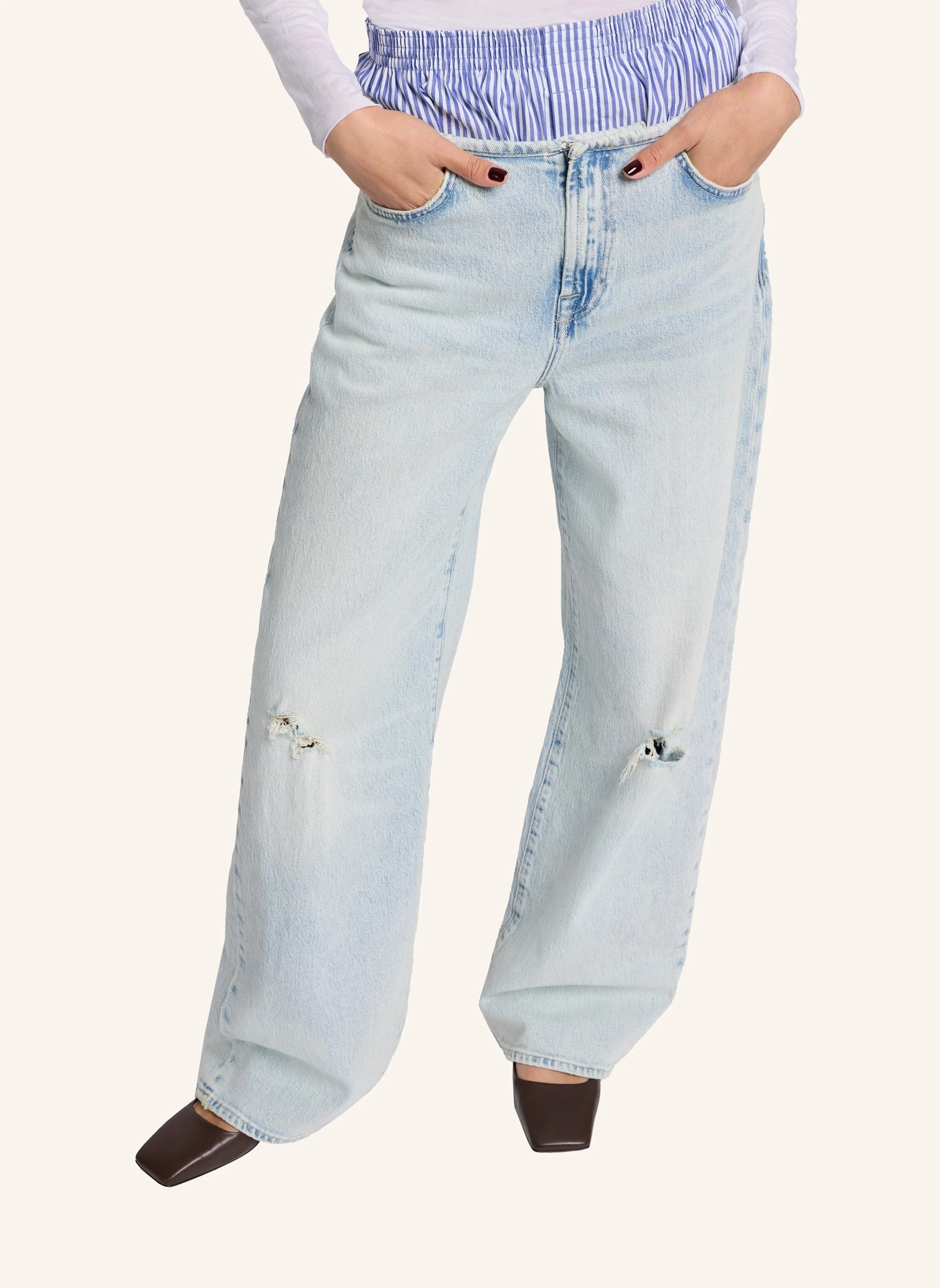 7 for all mankind Jeans LOW SLUNG WIDE LEG Wide leg Fit