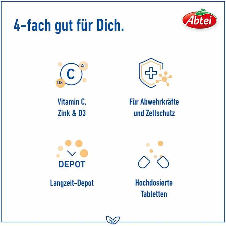 Abtei Vitamin C 600 Forte Tabletten, 42 St