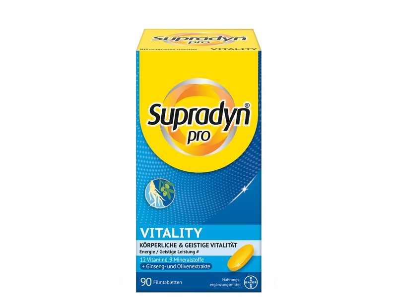SUPRADYN Pro Vitality 90 Stück Filmtabletten
