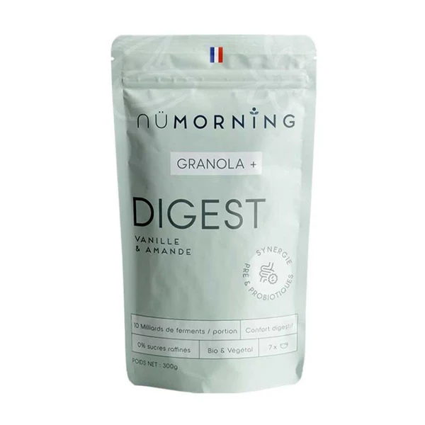 Nümorning Granola DIGEST - Vanille amande et pré & probiotiques 300 g