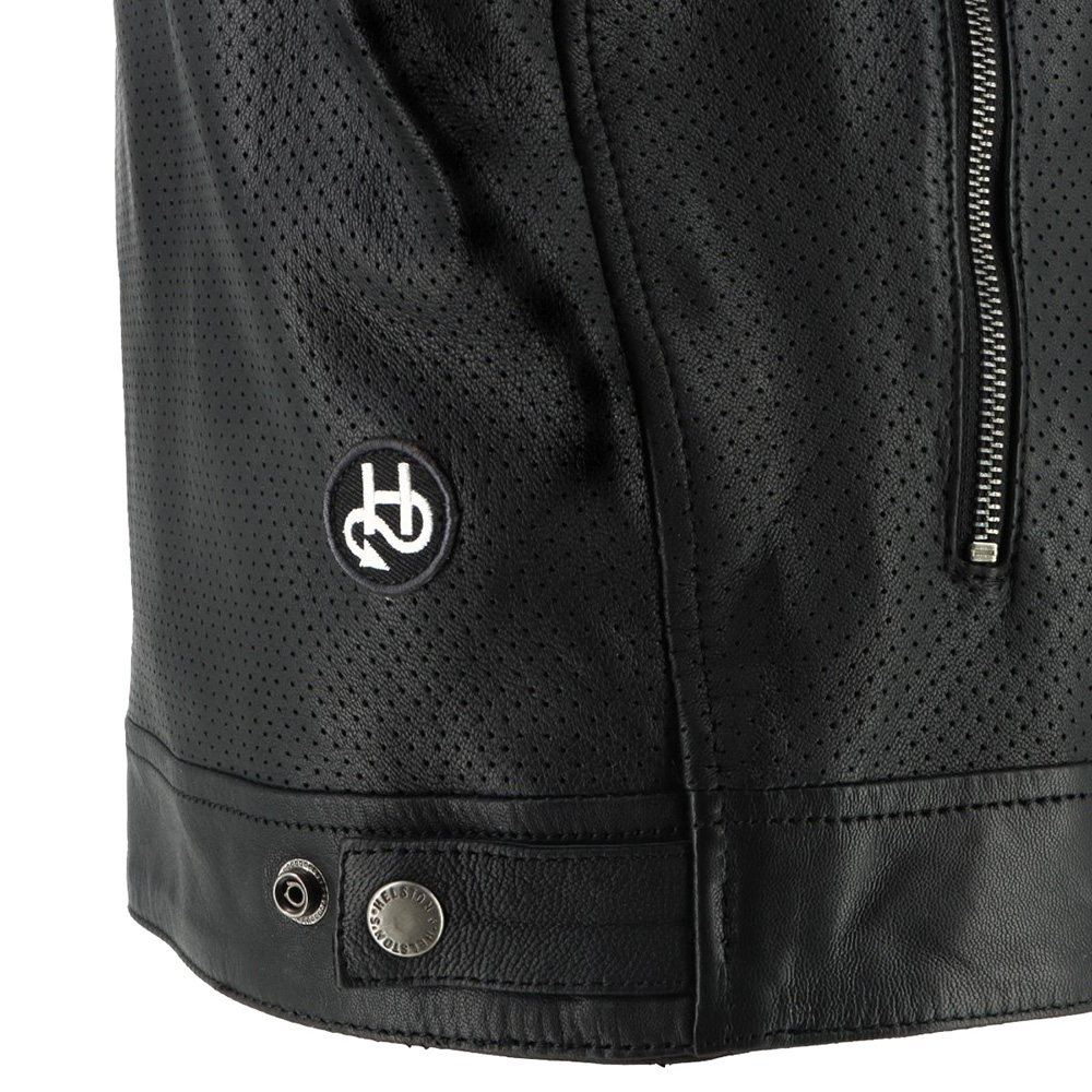 Helstons - Blouson Urban Air - cuir Noir