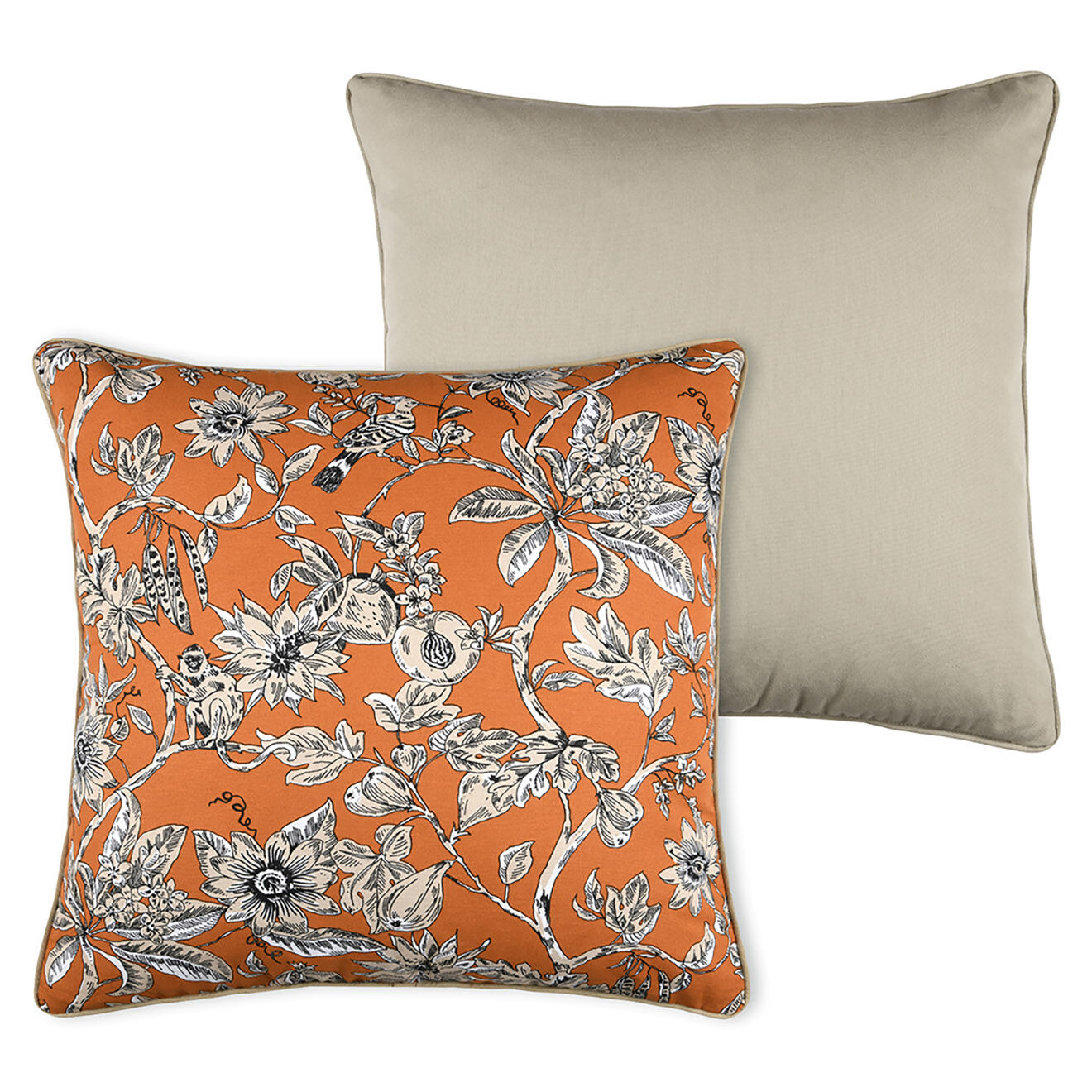 Stof Coussin Azara Aveyron orange - 50x50 cm