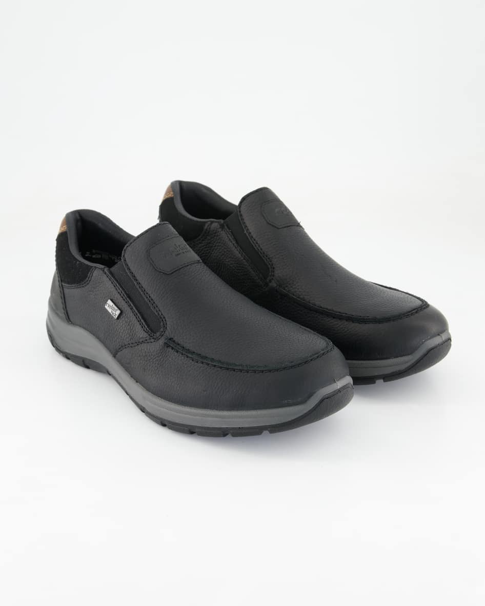 Rieker 03651-00 Slipper in Schwarz