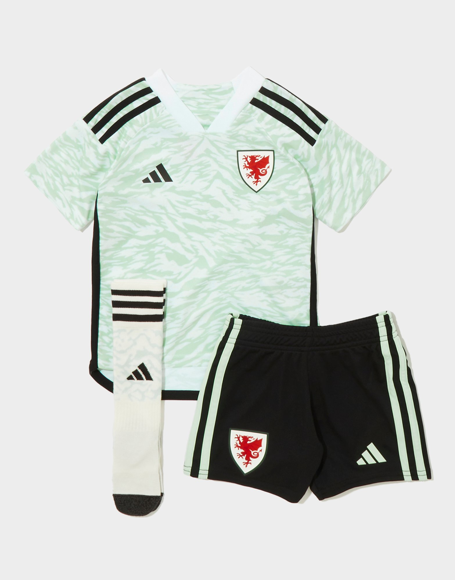 adidas Kit Extérieur Pays de Galles 2023 Enfant