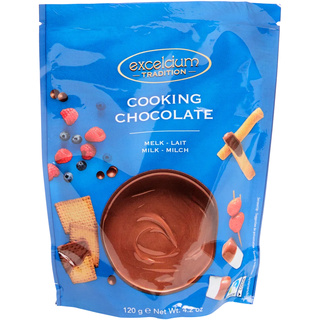 Excelcium Tradition smelt chocolade 120 gram | diverse varianten