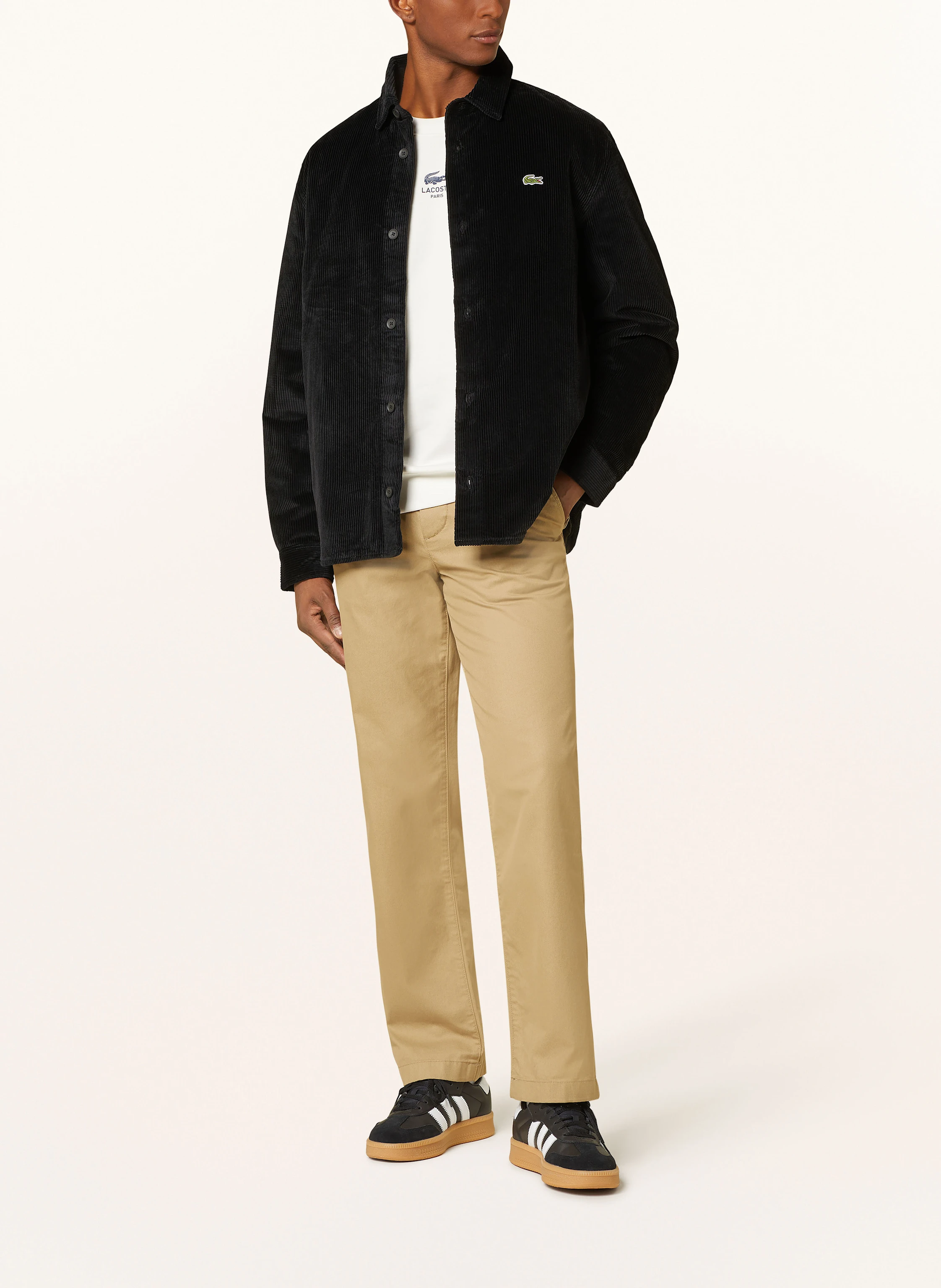LACOSTE Cord-Overshirt