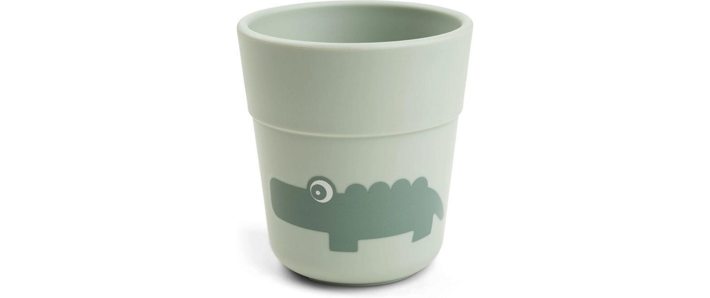 Kindertrinkbecher Foodie mini Croco GrünTrinkbecher für Kinder