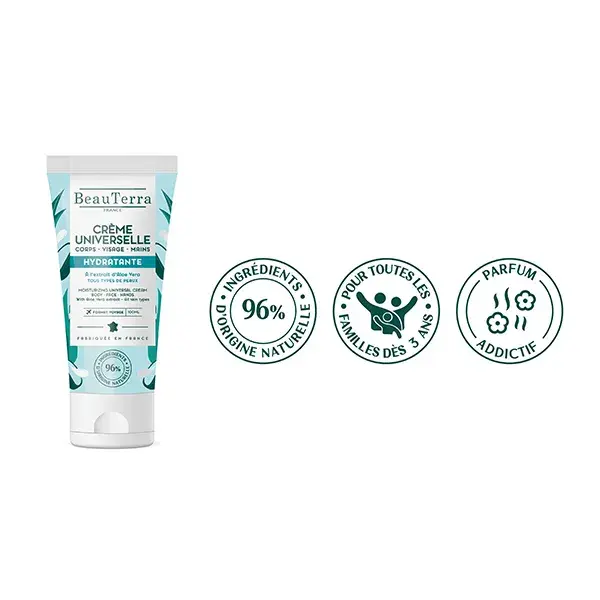 Beauterra Crème Universelle Hydratante 100ml