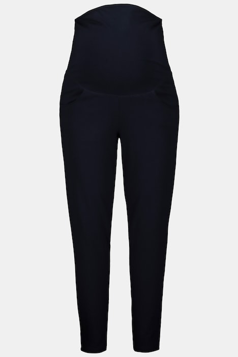 Bellieva-Leggings, breiter Elastikbund, Skinny Fit, Biobaumwolle, GOTS