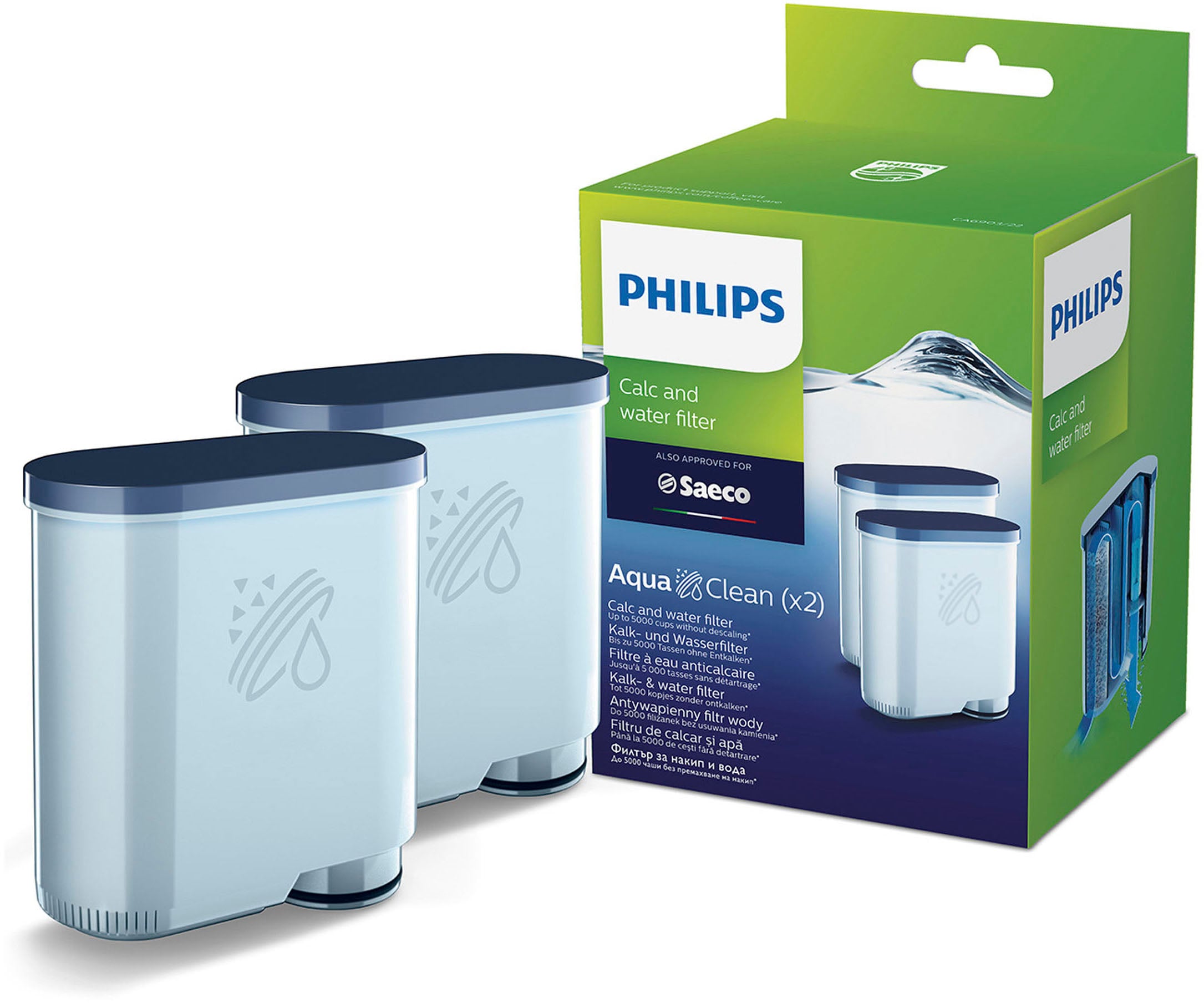 Philips Wasserfilter »AquaClean CA6903/22« AquaClean, Doppelpack