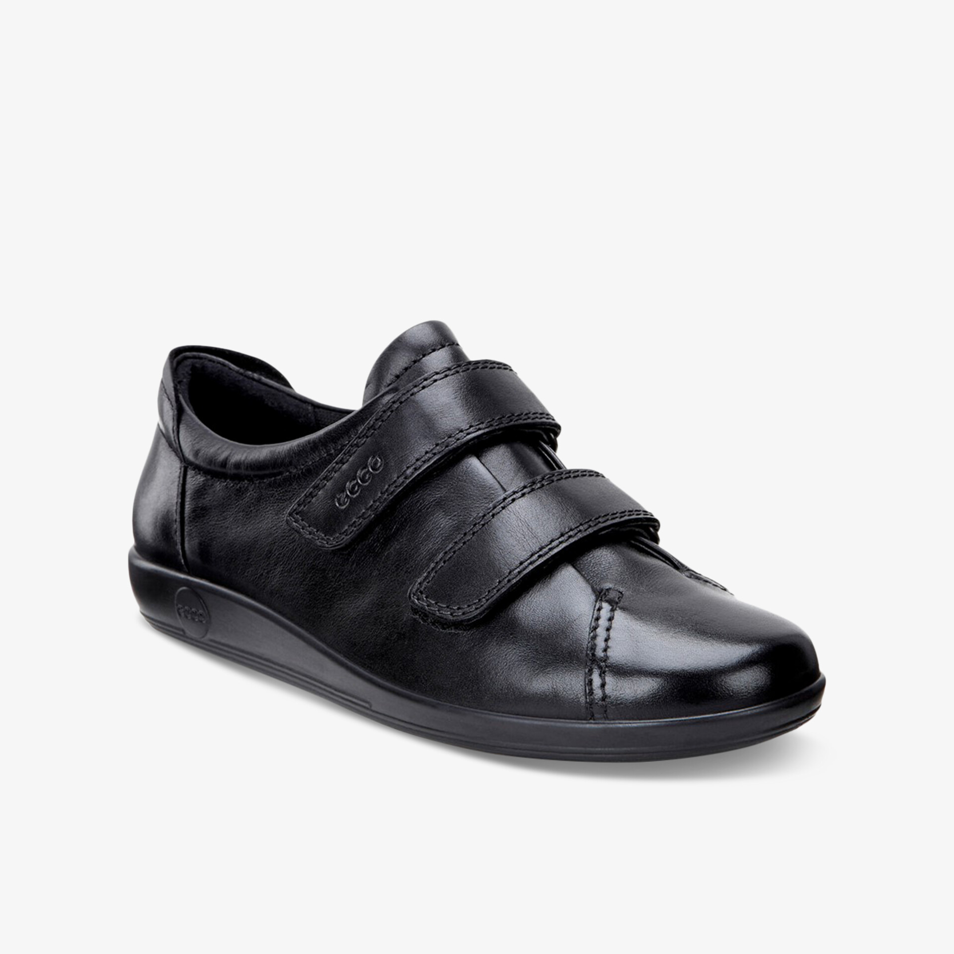 ecco Soft 2.0 Damen Slipper schwarz