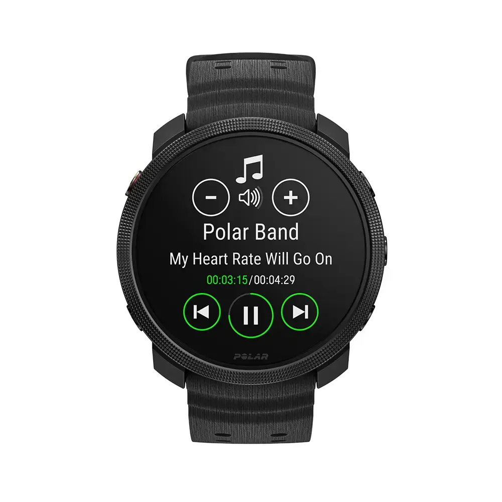 Polar Vantage M3 Sporthorloge Zwart/Zwart S-L