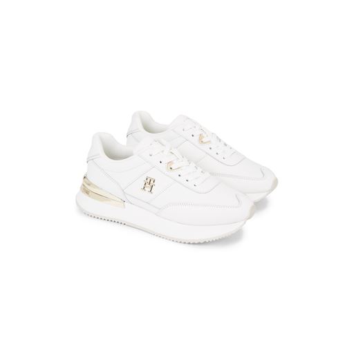 Tommy Hilfiger Elevated Runner Sneakers, Ecru, 39