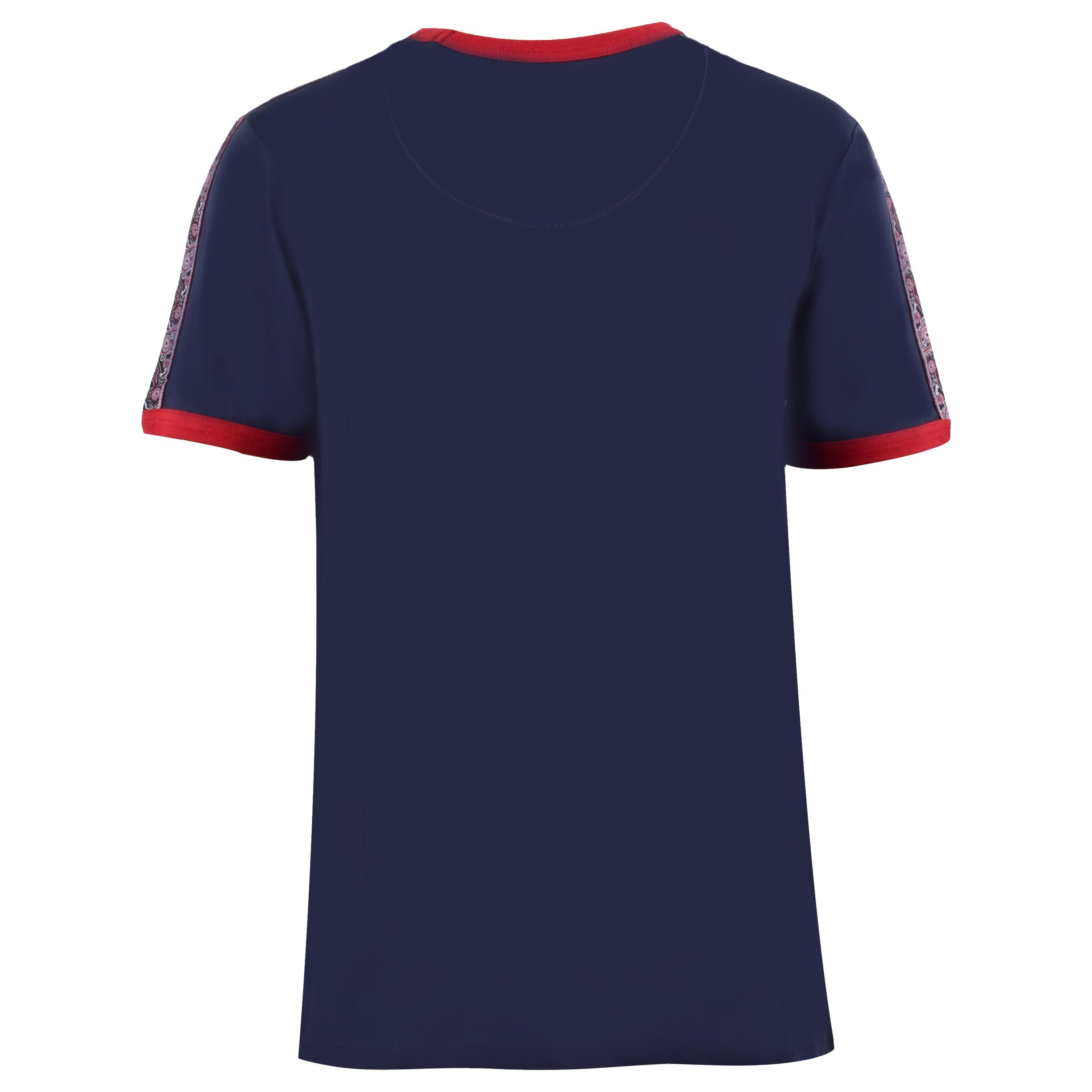 Pretty Green PG Eclipse Tape T Shirt Mens