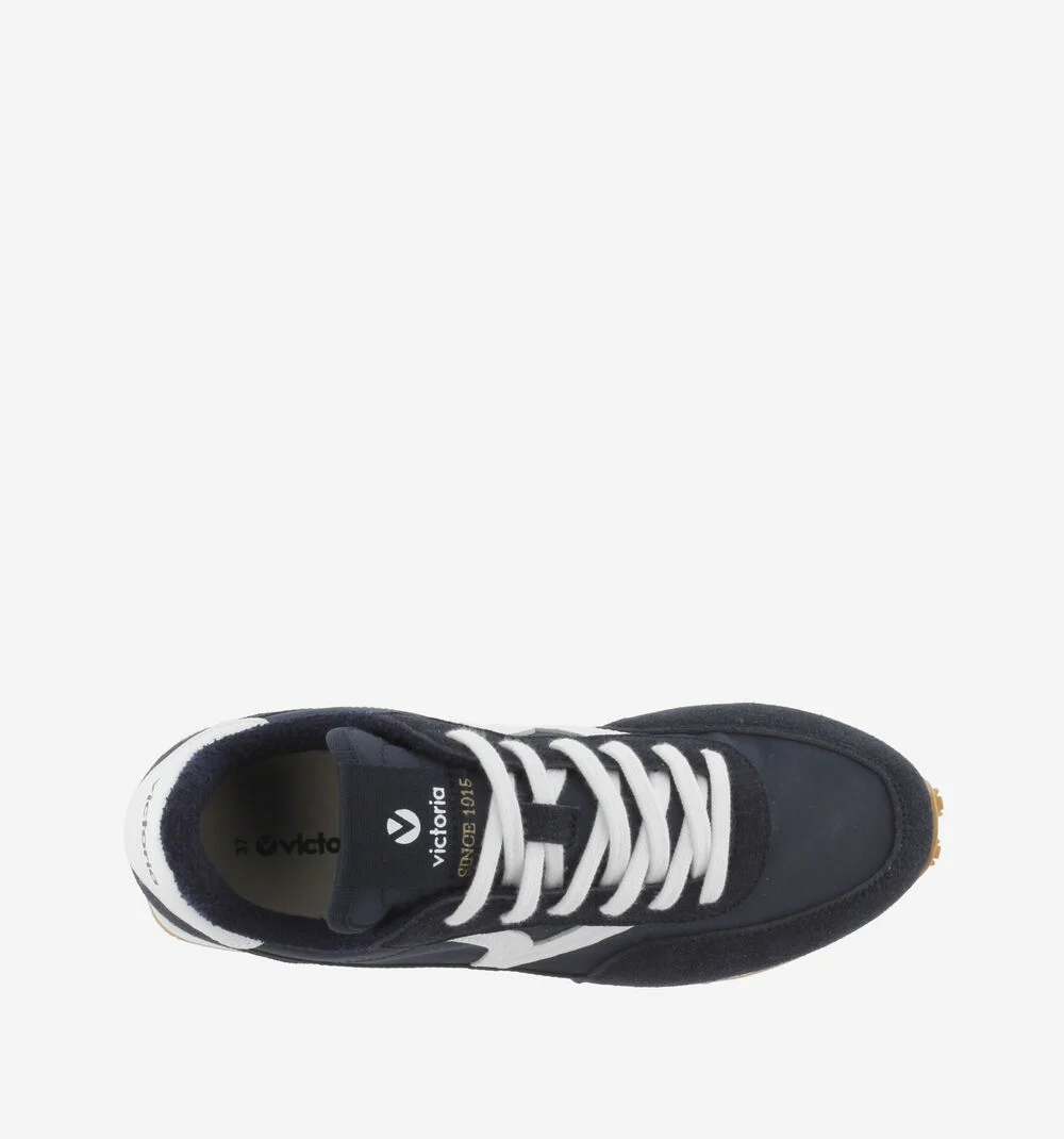 ASTRO NYLON MONOCHROME Baskets monochromes pour femme MARINO