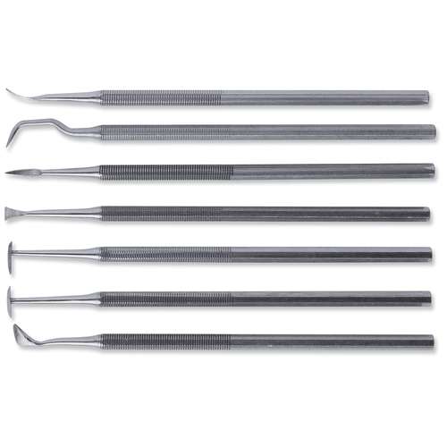 Metall-Modellierwerkzeuge 7er-Set