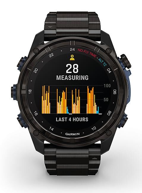 GARMIN - ORDINATEUR DE PLONGEE DESCENT MK3i BRACELET TITANE