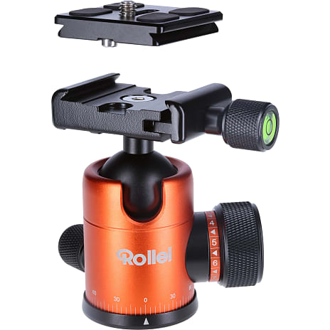 Rollei C5i kamerastativ i aluminium - orange