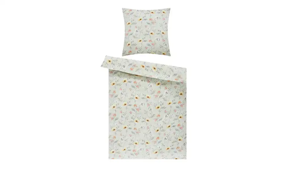 como Satin Bettwäsche Romantic Floral
