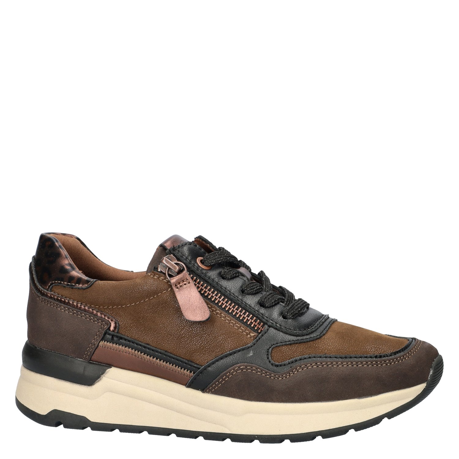Marco Tozzi dames sneaker Marco Tozzi Bruin