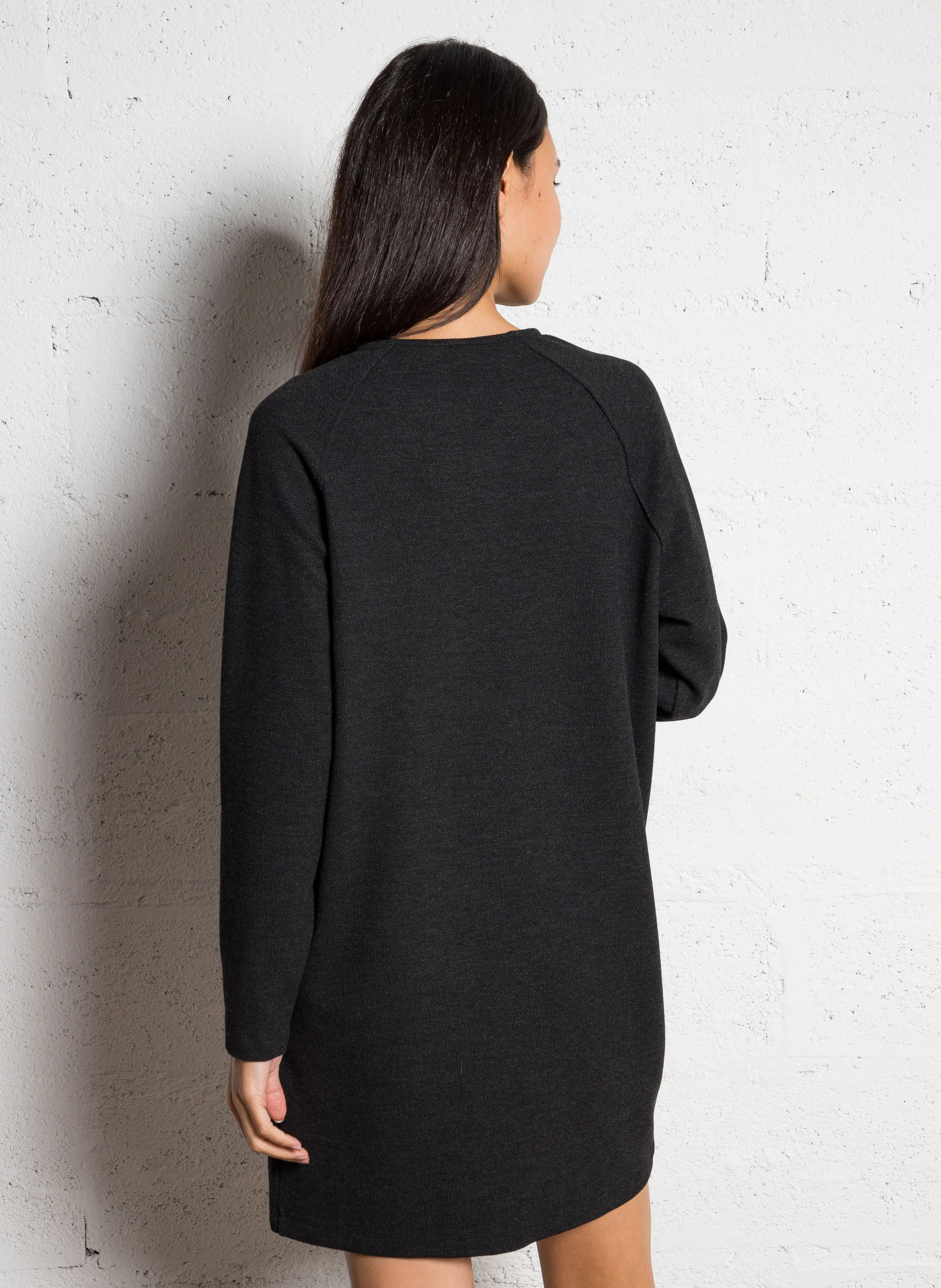 Robe courte ample| Gris