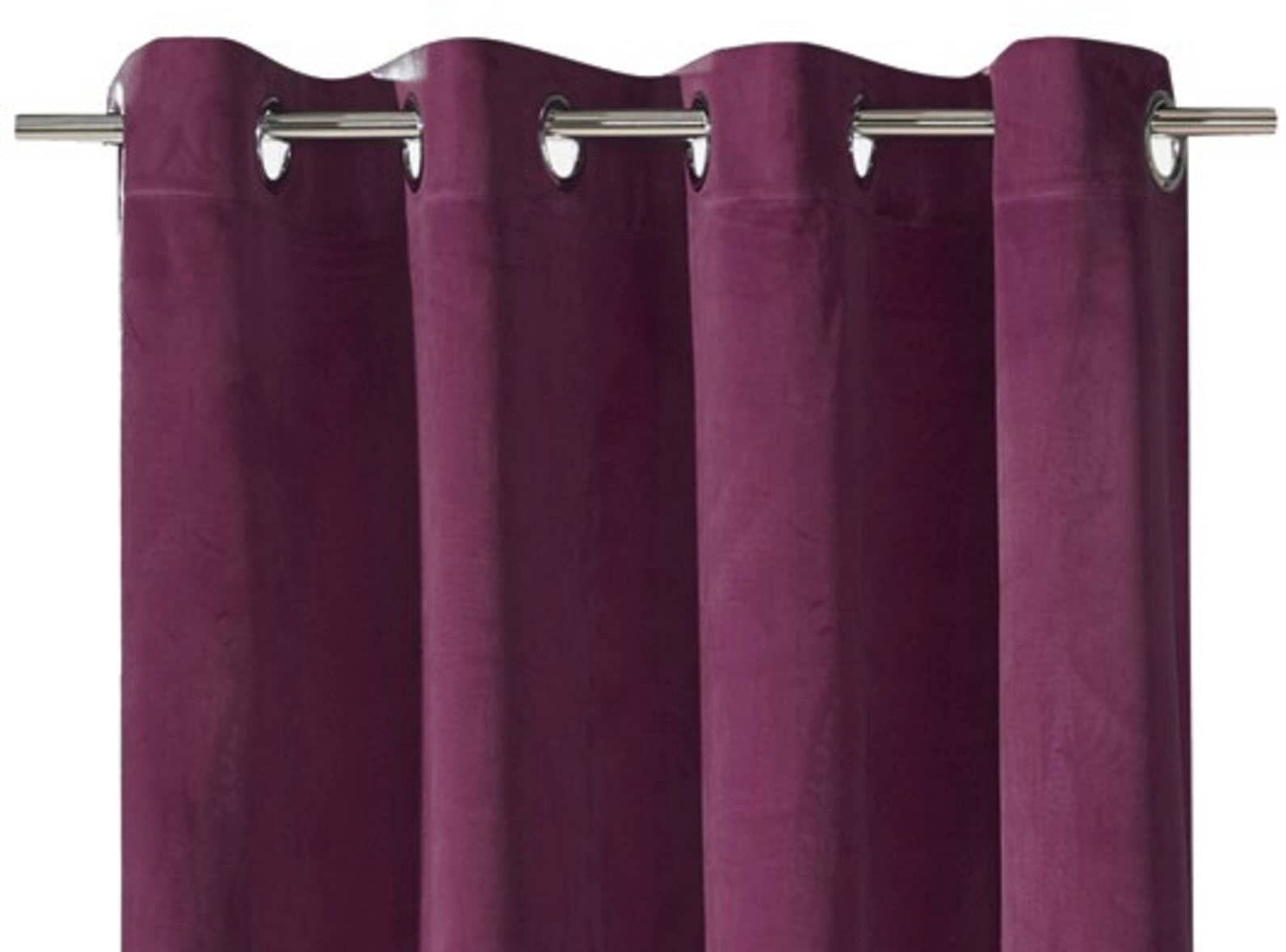 Weckbrodt Vorhang »Valentin« Ösen 1 Stk. tlg. Velour, Samt-Optik, blickdicht, Unifarben, Gardine, Store