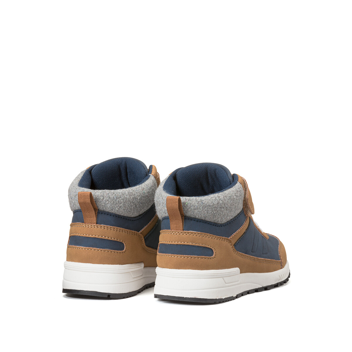 COLEÇÕES LA REDOUTE<br>Tênis de cano alto com cadarços elásticos