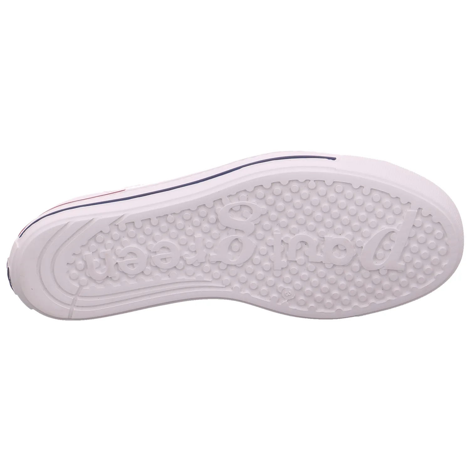 PAUL GREEN Sneaker Weiss Leder