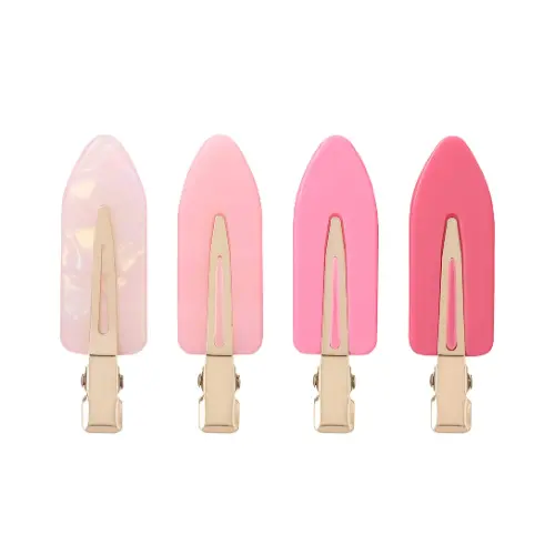 Creaseless Hair Clips Blush