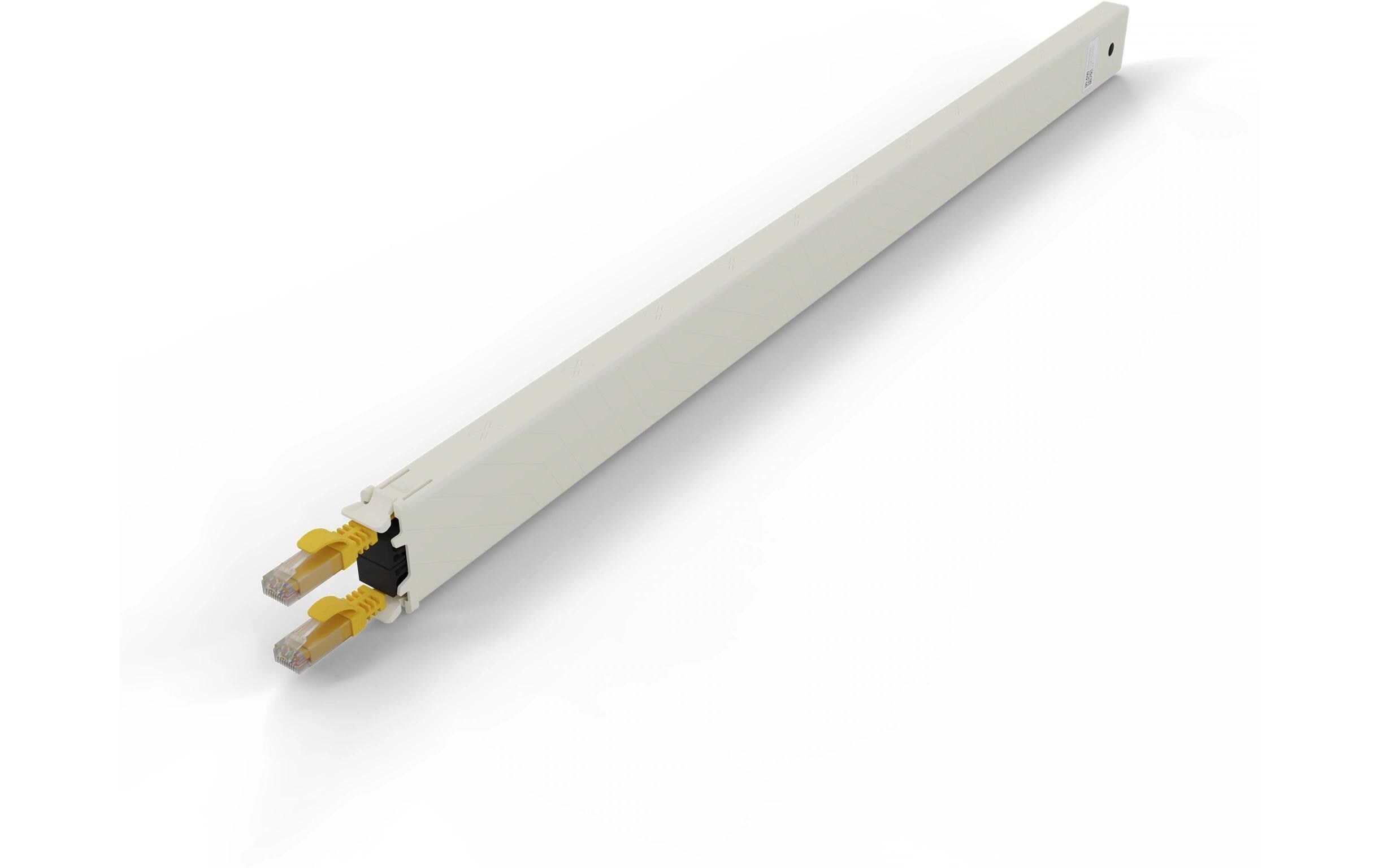 patchbox.one / Cassette / 30RU / Cat 6A, UTP, 1.8 m, GelbAll-in-One Lösung für Ordnung im Netzwerkschrank