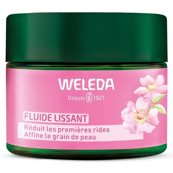 Fluido Alisante Weleda Rosa Mosqueta e Chá Branco 40 ml