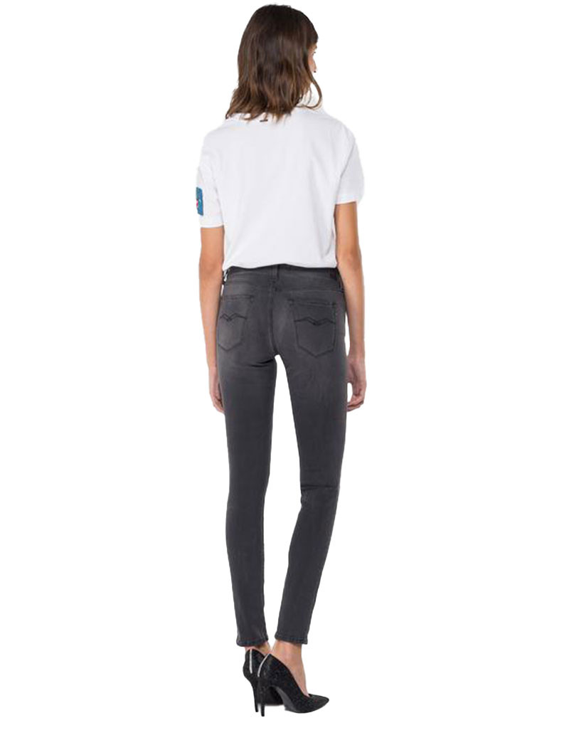 REPLAY JEAN FEMME NEW LUZ MEDIUM GREY 096