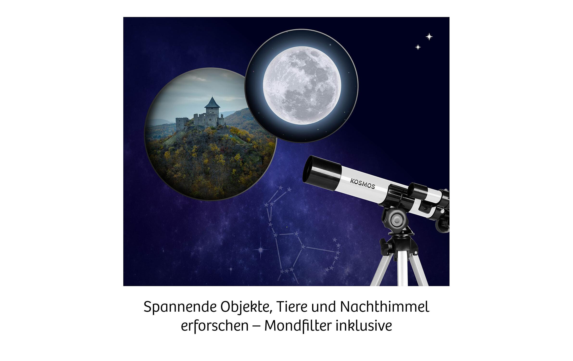 Entdecker-TeleskopStarter-Set für Sternbeobachtungen