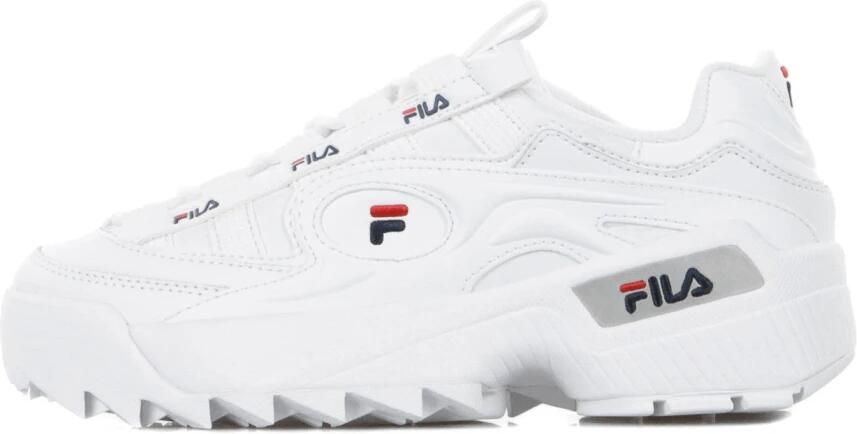Fila sneakers laag bianco d-formation Wit