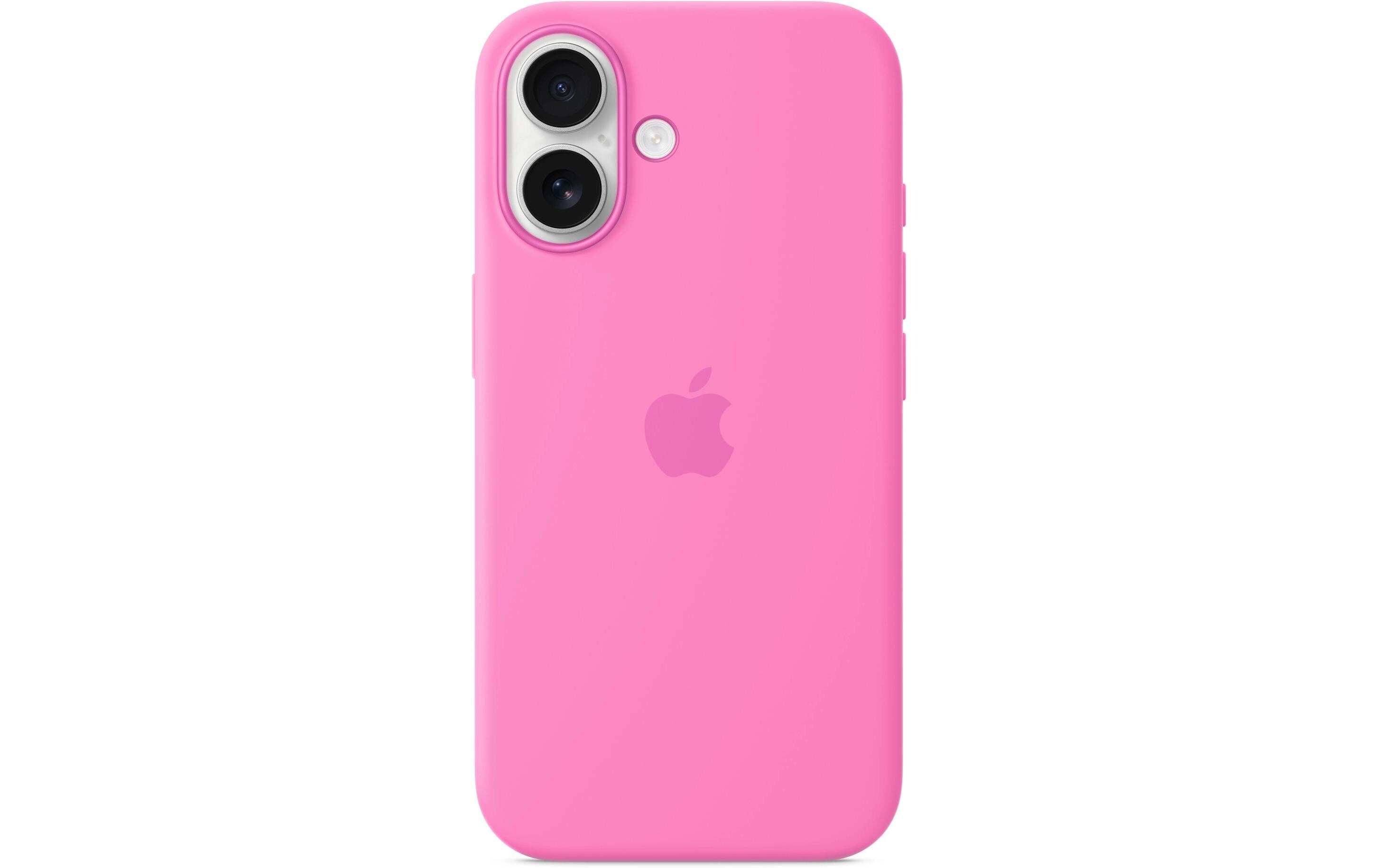 Silicone Case mit MagSafe iPhone 16 PeonySilikon-Backcover mit «MagSafe» für das Apple iPhone 16