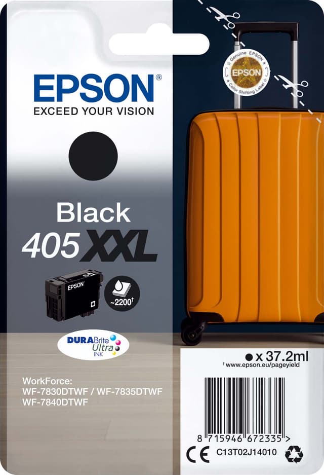 EPSON 405XXL blækpatron (sort)