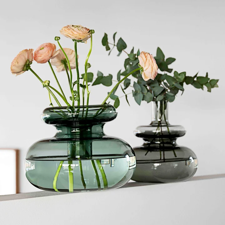 Zone Denmark - Inu Vase, Ø 23 x 25 cm, moss green