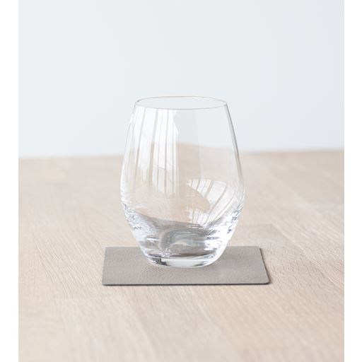 LIND DNA Serene Square Glasbrik, Grå, 10x10 cm