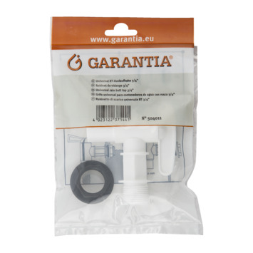 Garantia regentonkraan wit kunststof